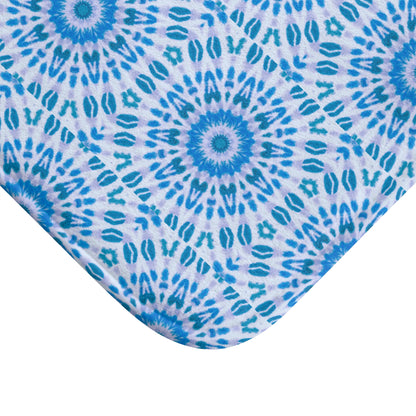 "E-VEIL I" Cymatic Print Bath Mat