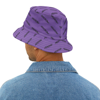 3EyeTyeDye AOP Bucket Hat (Light Purple)