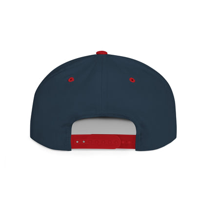 VESI Embroidered Flat Bill Snapback Hat