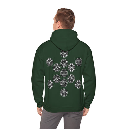 Men's 3ETD Noir "STMPUNK" Cymatic Print Hoodie