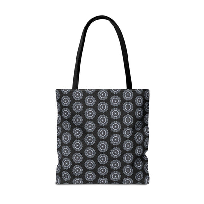 MAYA Cymatic Aop Customisable Tote Bag (Black)