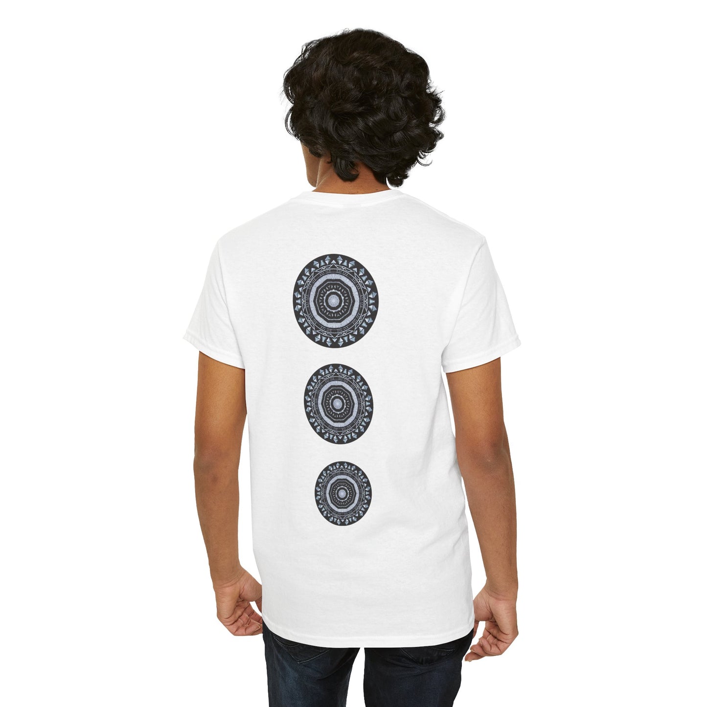 Men's 3ETD Cymatic Print T Shirt (MAYA)