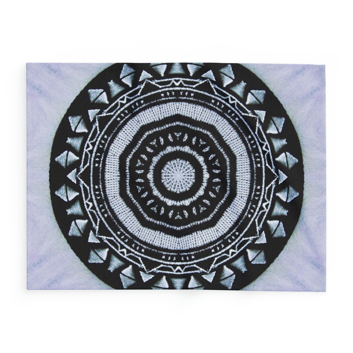 MAYA Cymatic Prt Arctic Fleece Blanket