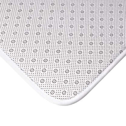 "E-VEIL I" Cymatic Print Bath Mat