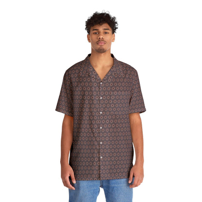 Men's "A-BYSS" Cymatic AOP Hawaiian Shirt