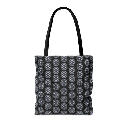 MAYA Cymatic Aop Customisable Tote Bag (Black)