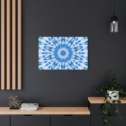 "E-VEIL EYE" Cymatic Canvas Art Print - Stretched Matte 1.25" Gallery Wrap