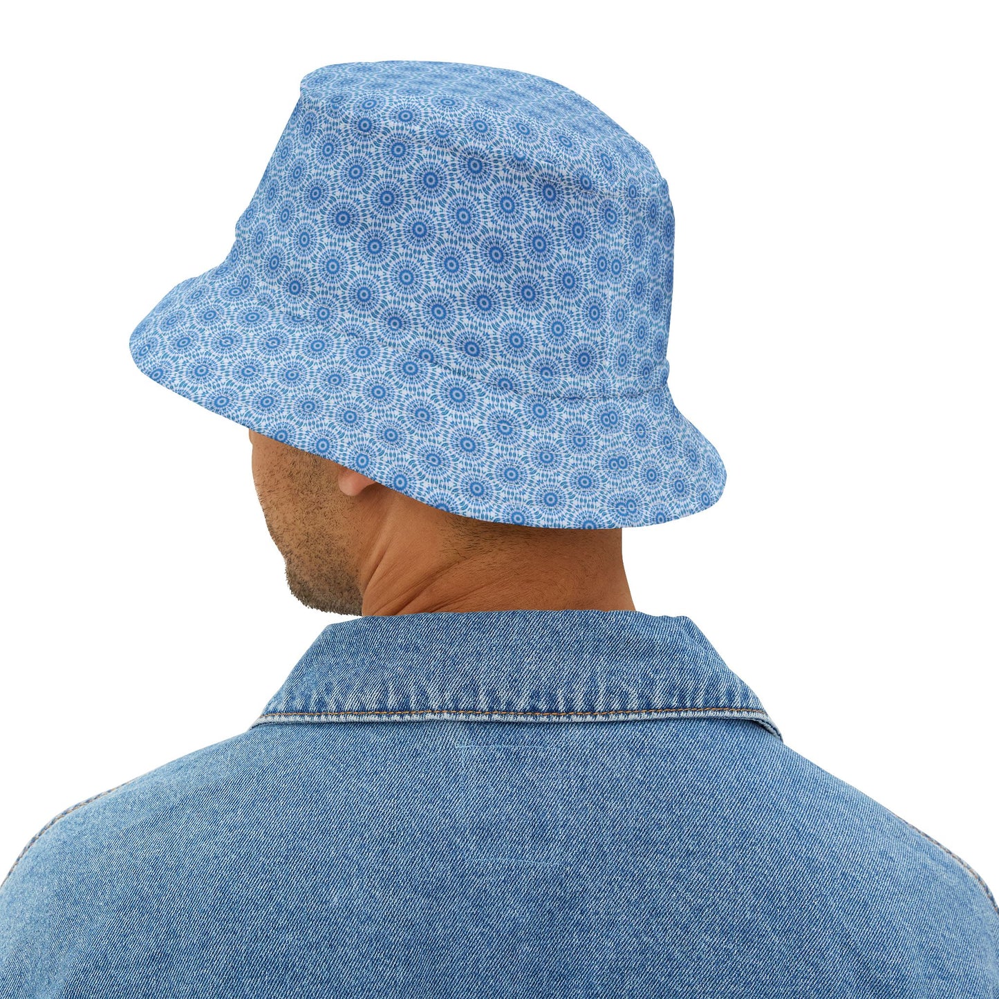 E-VEIL EYE Cymatic AOP Bucket Hat