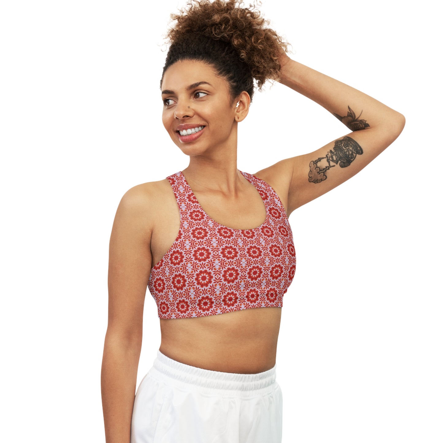 Women's Cymatic AOP Seamless Sports Bra (SACRAL)