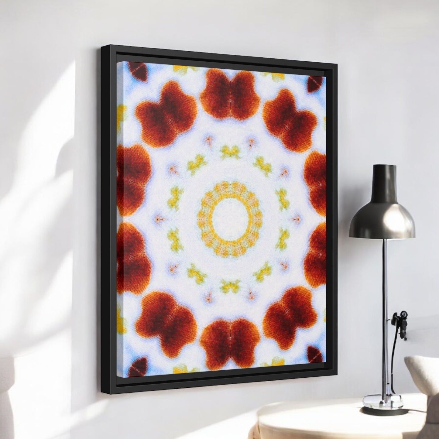 MOSAIC Matte Canvas, Black Frame