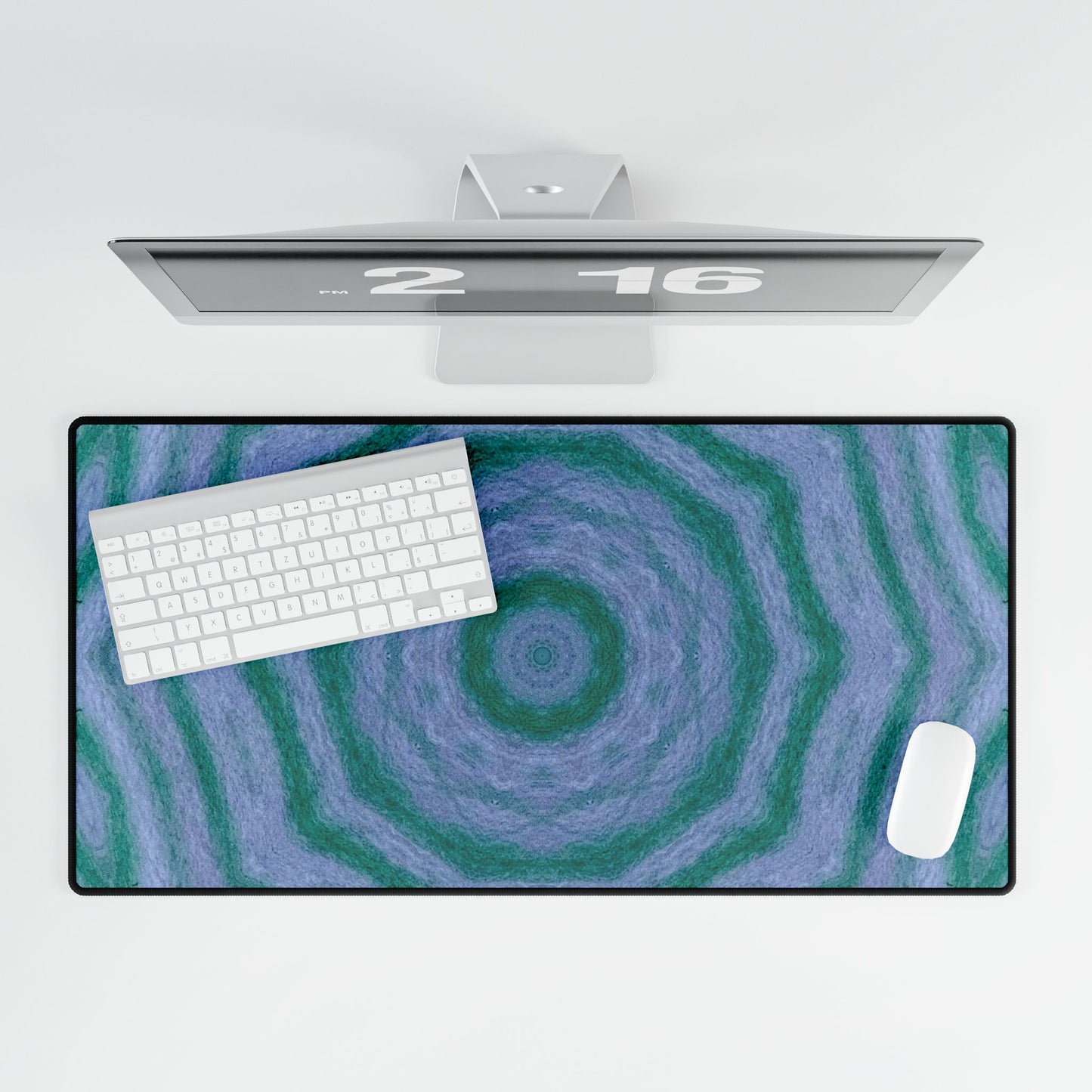 "GR33N3RY" Cymatic Desk Mat