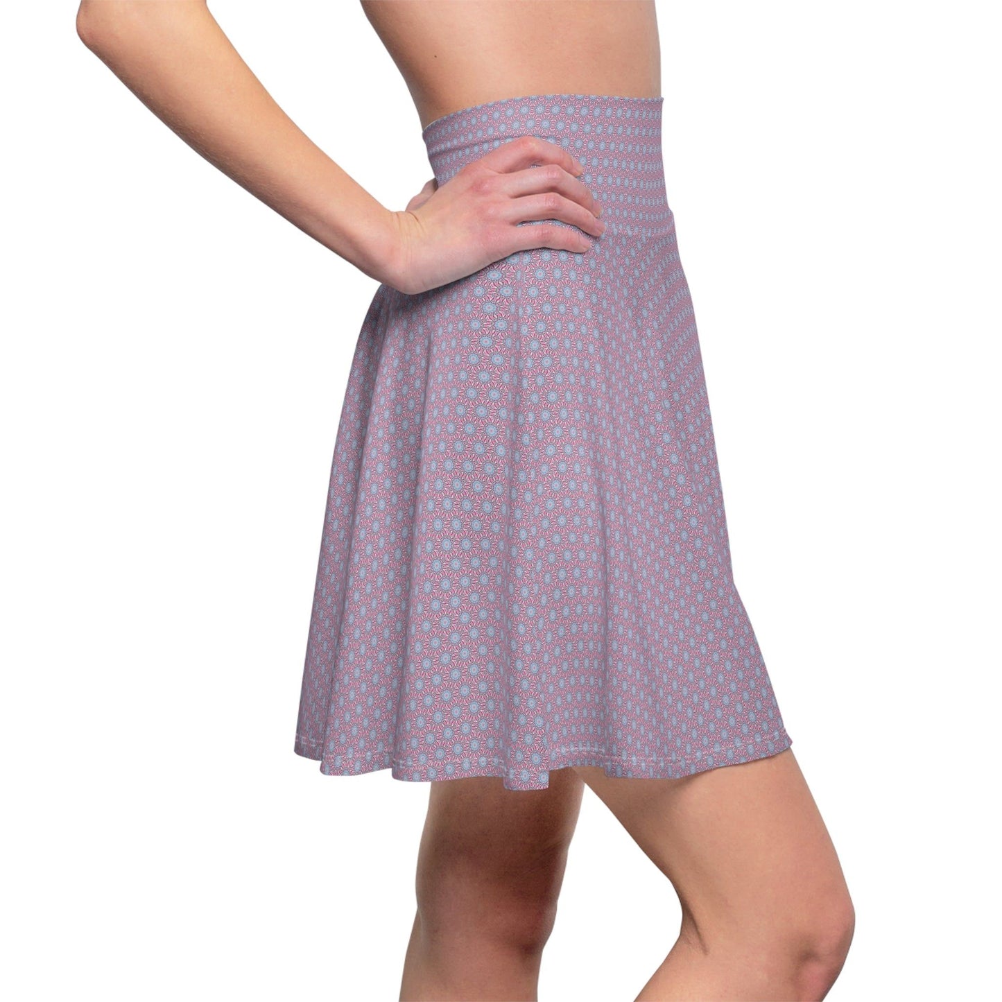 Women's Cymatic AOP Skater Skirt (HYP3R)