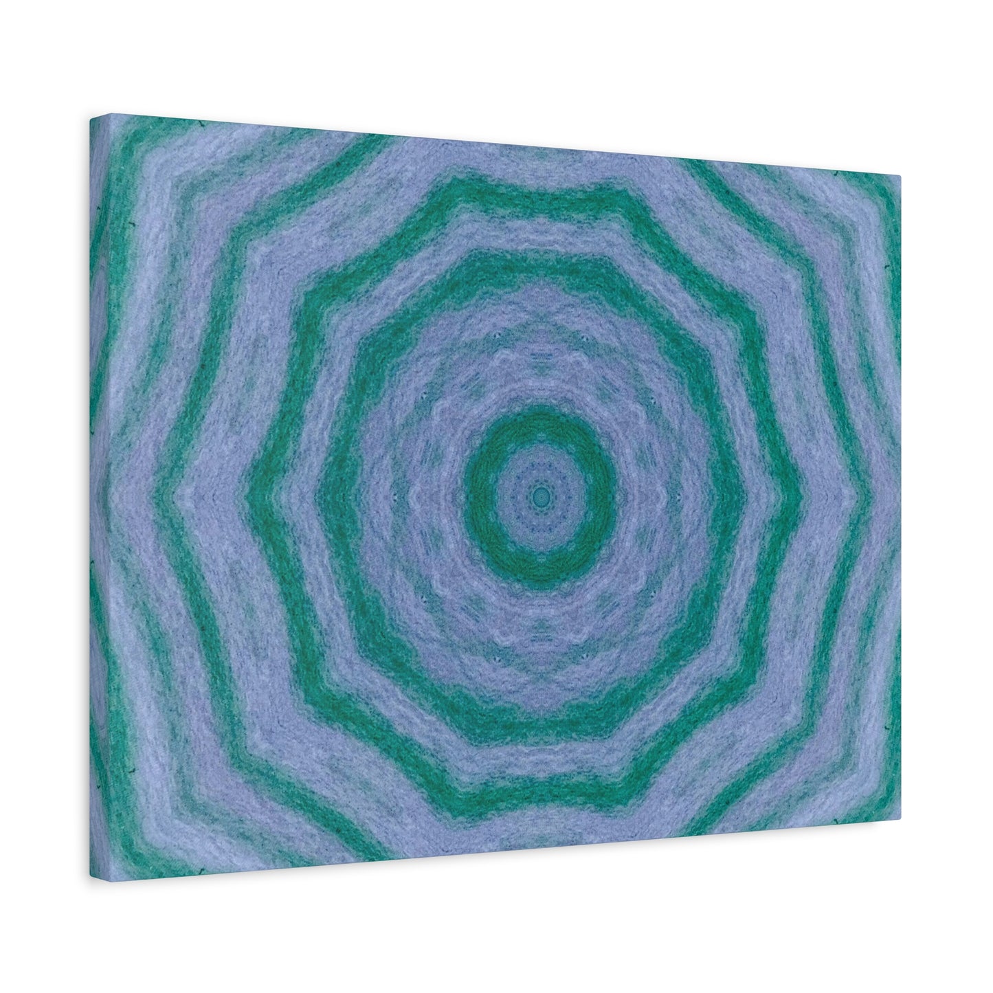 "GR33N3RY" Canvas Art Print - Stretched Matte 1.25" Gallery Wrap
