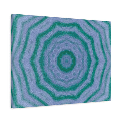 "GR33N3RY" Canvas Art Print - Stretched Matte 1.25" Gallery Wrap