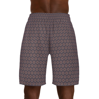 Men's “A-BYSS” Cymatic AOP Jogger Shorts