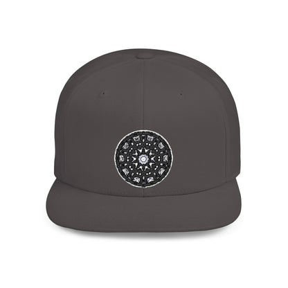STMPUNK Embroidered Flat Bill Snapback Hat