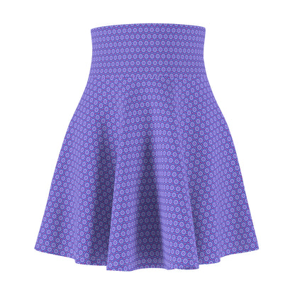 Women's Cymatic AOP Skater Skirt (852)