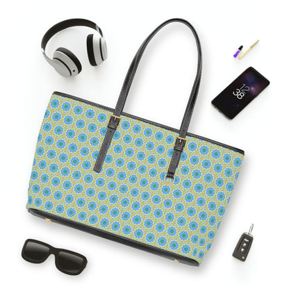 GETA Cymatic Aop Pu Leather Shoulder Bag