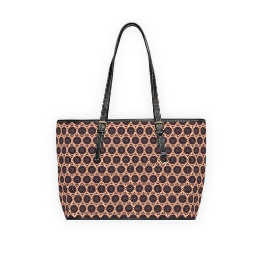 TRIBAL Cymatic Aop Pu Leather Shoulder Bag