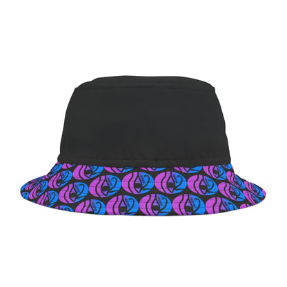 3ETD Logo Prt Bucket Hat (Black)