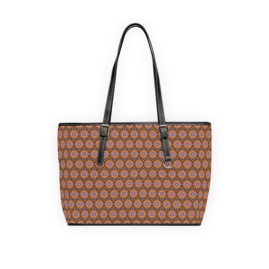 KABBA Cymatic Aop Pu Leather Shoulder Bag