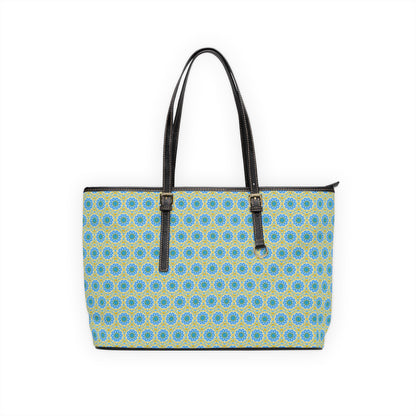 GETA Cymatic Aop Pu Leather Shoulder Bag