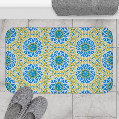 "GETA" Cymatic Print Bath Mat