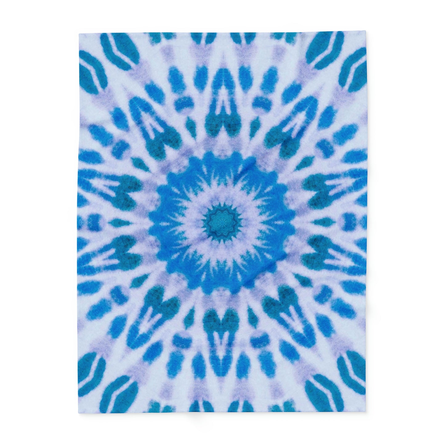 E-VEIL EYE Cymatic Prt Arctic Fleece Blanket