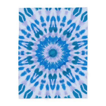 E-VEIL EYE Cymatic Prt Arctic Fleece Blanket