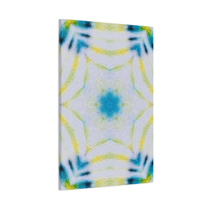 "CYMANTIQUE" Cymatic Canvas Art Print - Stretched Matte 1.25" Gallery Wrap