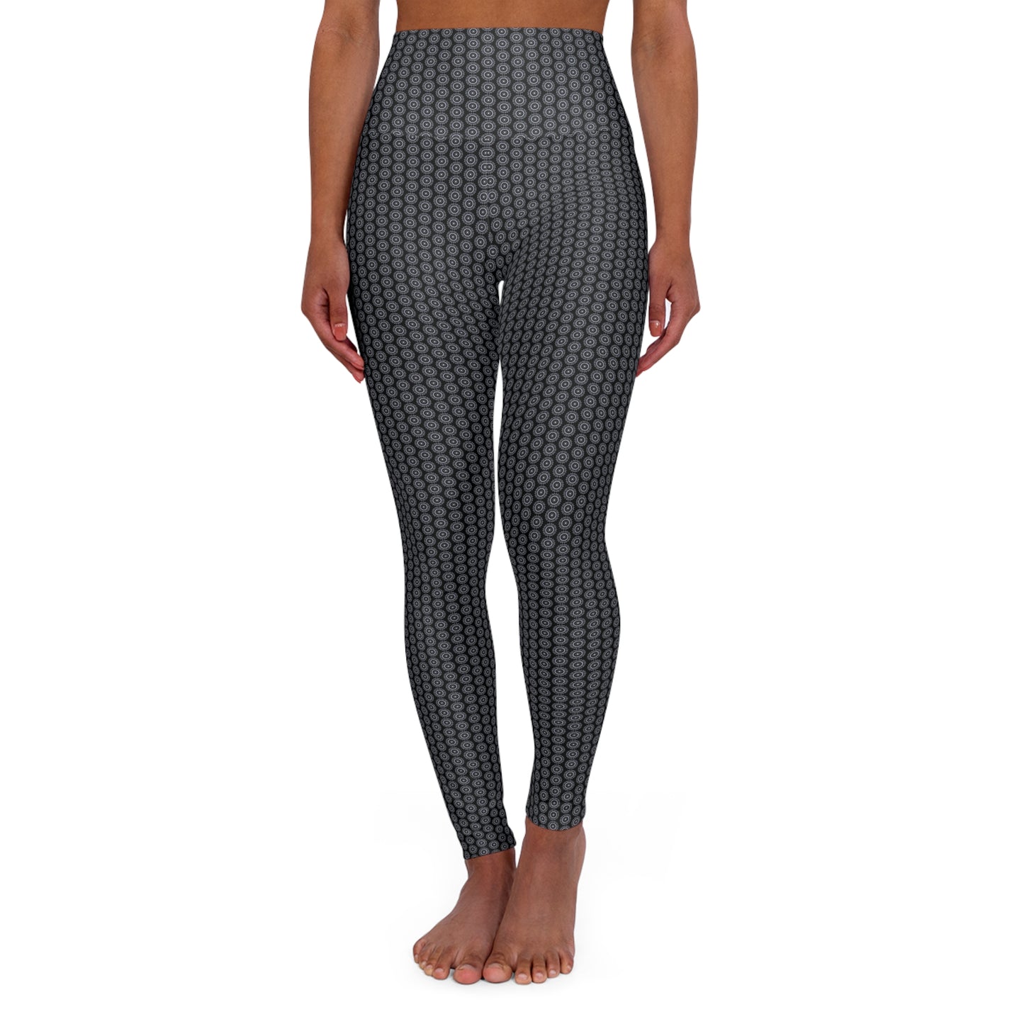 Women's AOP High Waist Leggings (MAYA)