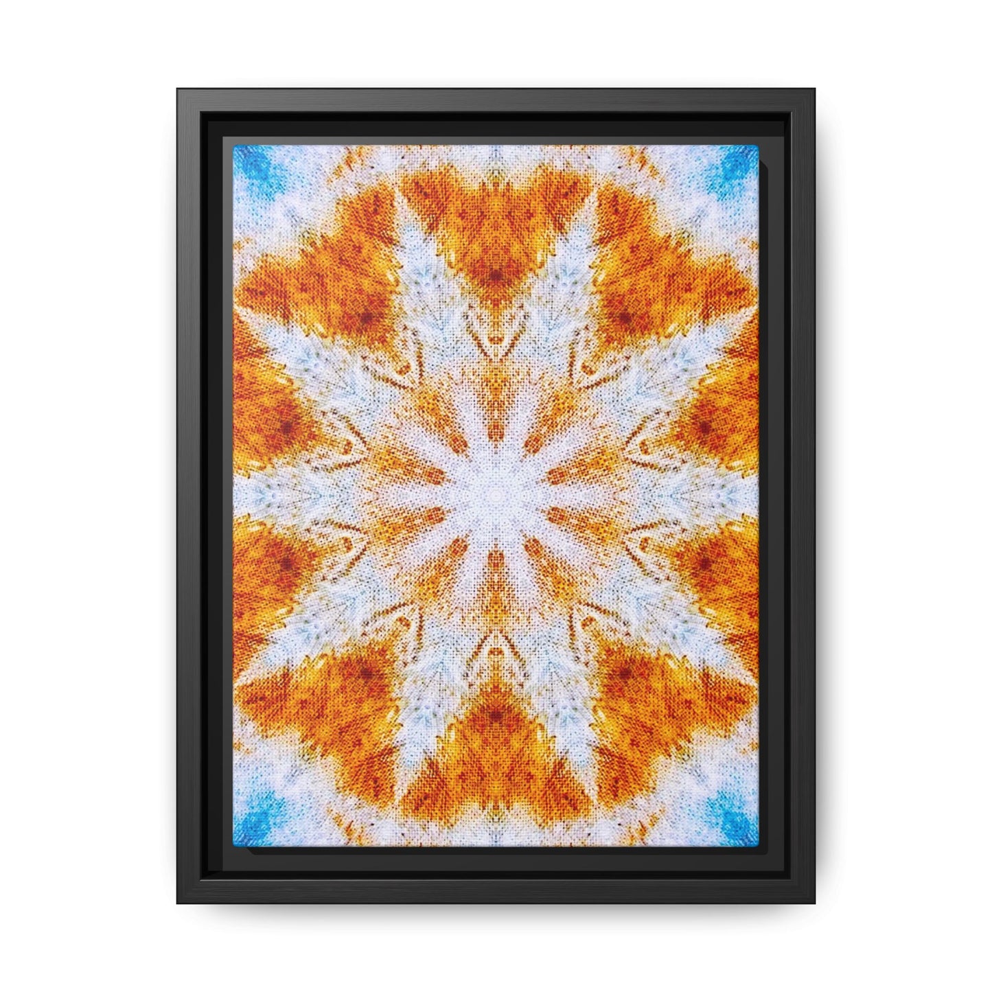 "SOL" Matte Canvas, Black Frame