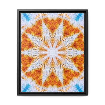 "SOL" Matte Canvas, Black Frame