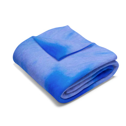 BLU3DR3AM Cymatic Prt Arctic Fleece Blanket