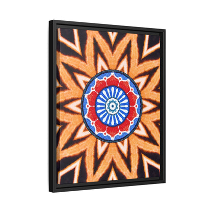 KABBA Matte Canvas, Black Frame