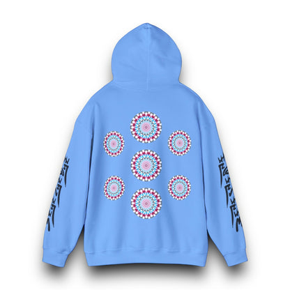 Unisex 3ETD "HYP3R" Cymatic Print Hoodie