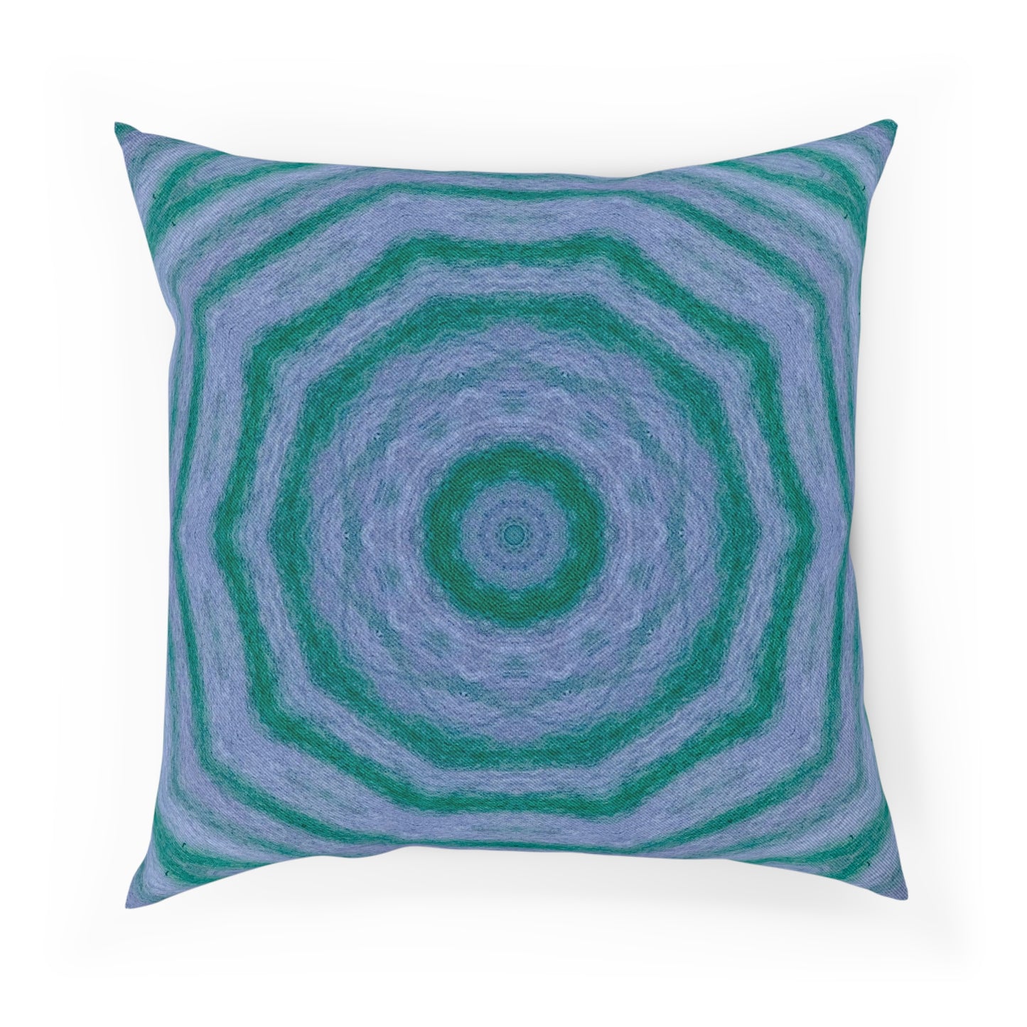 GR33N3RY Cymatic Print Cushion