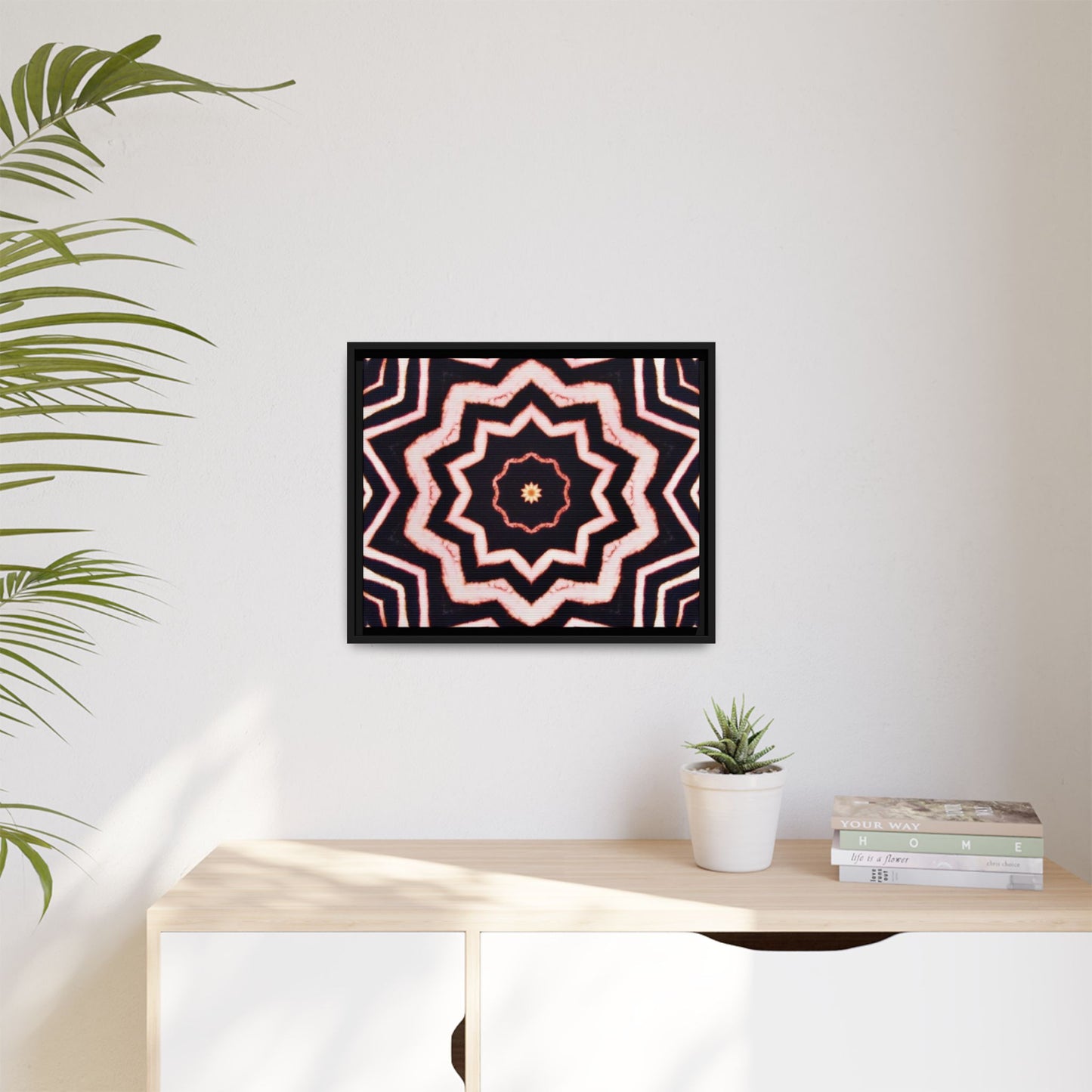 A-BYSS Matte Canvas, Black Frame