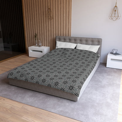 "E-VEIL EYE" Cymatic Duvet Cover (Dark Grey) - Housewarming