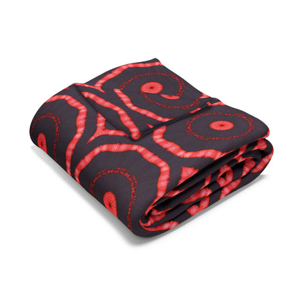 396 Cymatic AOP Arctic Fleece Blanket