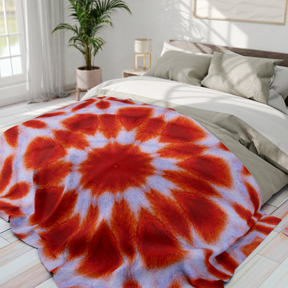 SACRAL Cymatic Arctic Fleece Blanket