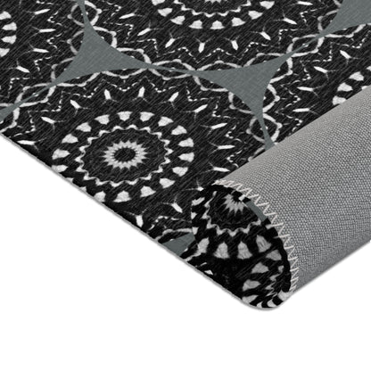 TRIBAL Cymatic Area Rug (Dark Grey) - Modern Home Decor