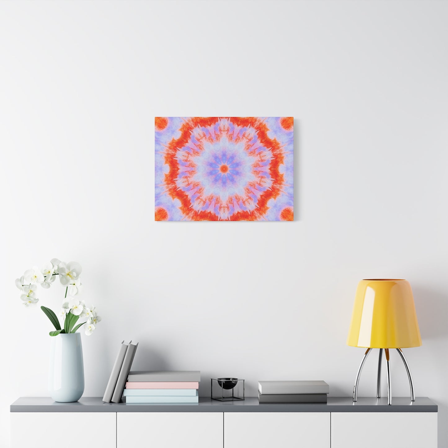 "NEBU" Cymatic Canvas Art Print - Stretched Matte 1.25" Gallery Wrap