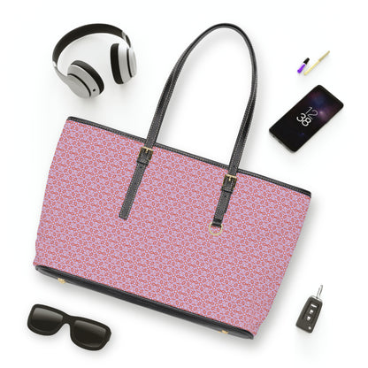 HEXA Cymatic Aop Pu Leather Shoulder Bag