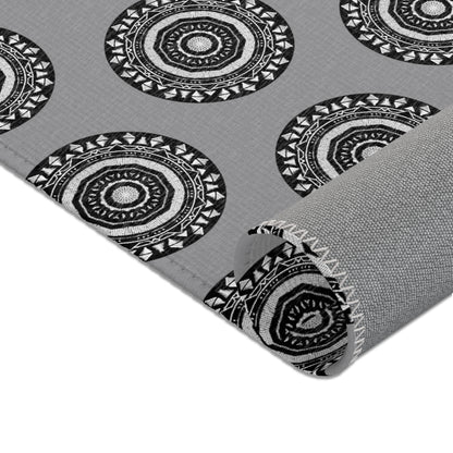MAYA Cymatic Area Rug (Grey) - Modern Home Decor