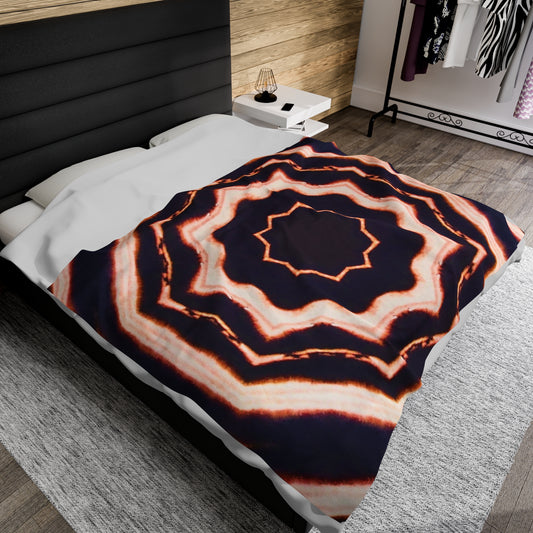 VOiD Cymatic Prt Velveteen Plush Blanket