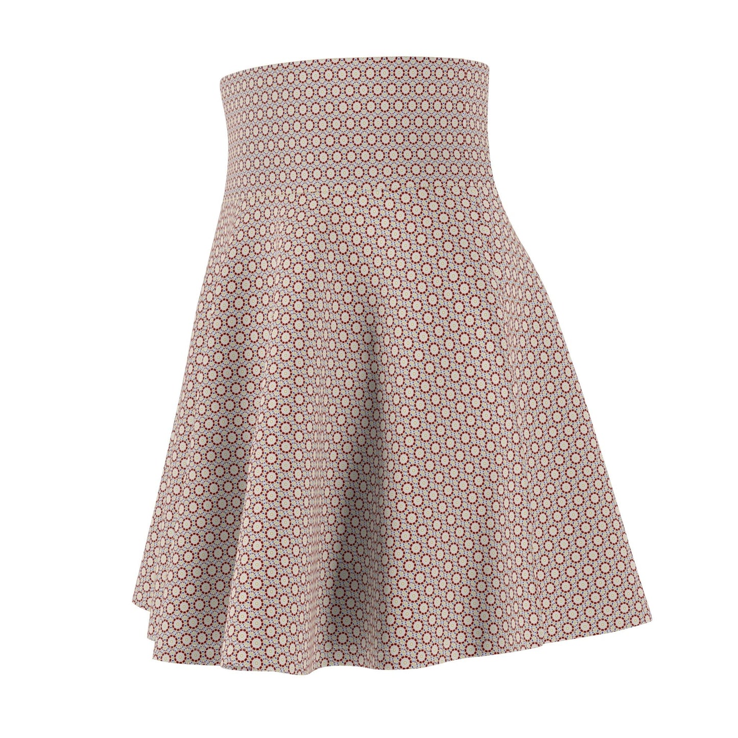 Women's Cymatic AOP Skater Skirt (MOSAIC)