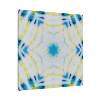 "CYMANTIQUE" Cymatic Canvas Art Print - Stretched Matte 1.25" Gallery Wrap