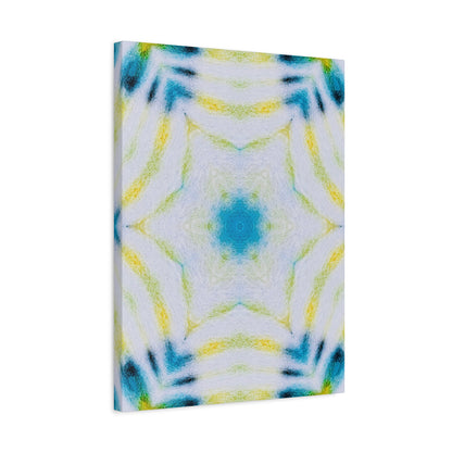 "CYMANTIQUE" Cymatic Canvas Art Print - Stretched Matte 1.25" Gallery Wrap