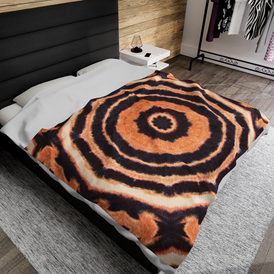 EYECEE Cymatic Prt Velveteen Blanket